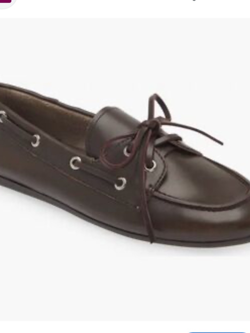 Jeffrey Campbell Classic Brown Leather Boat Preppy Deck  Shoe size 8